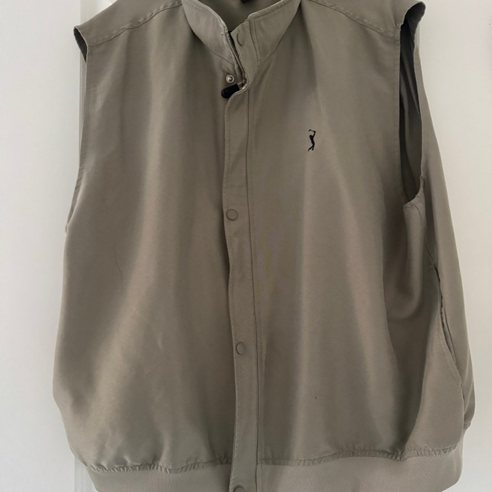 PGA Tour signature collection golf MEN’S embroidered logo vest size XXL